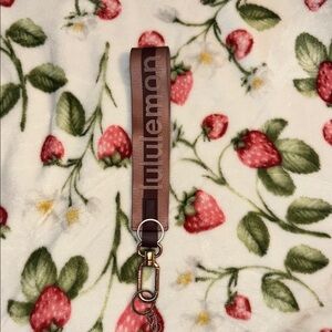 Lululemon Deep Purple Keychain
